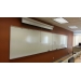 119" x 48" Magnetic Whiteboard w Chrome Border & Bottom Tray